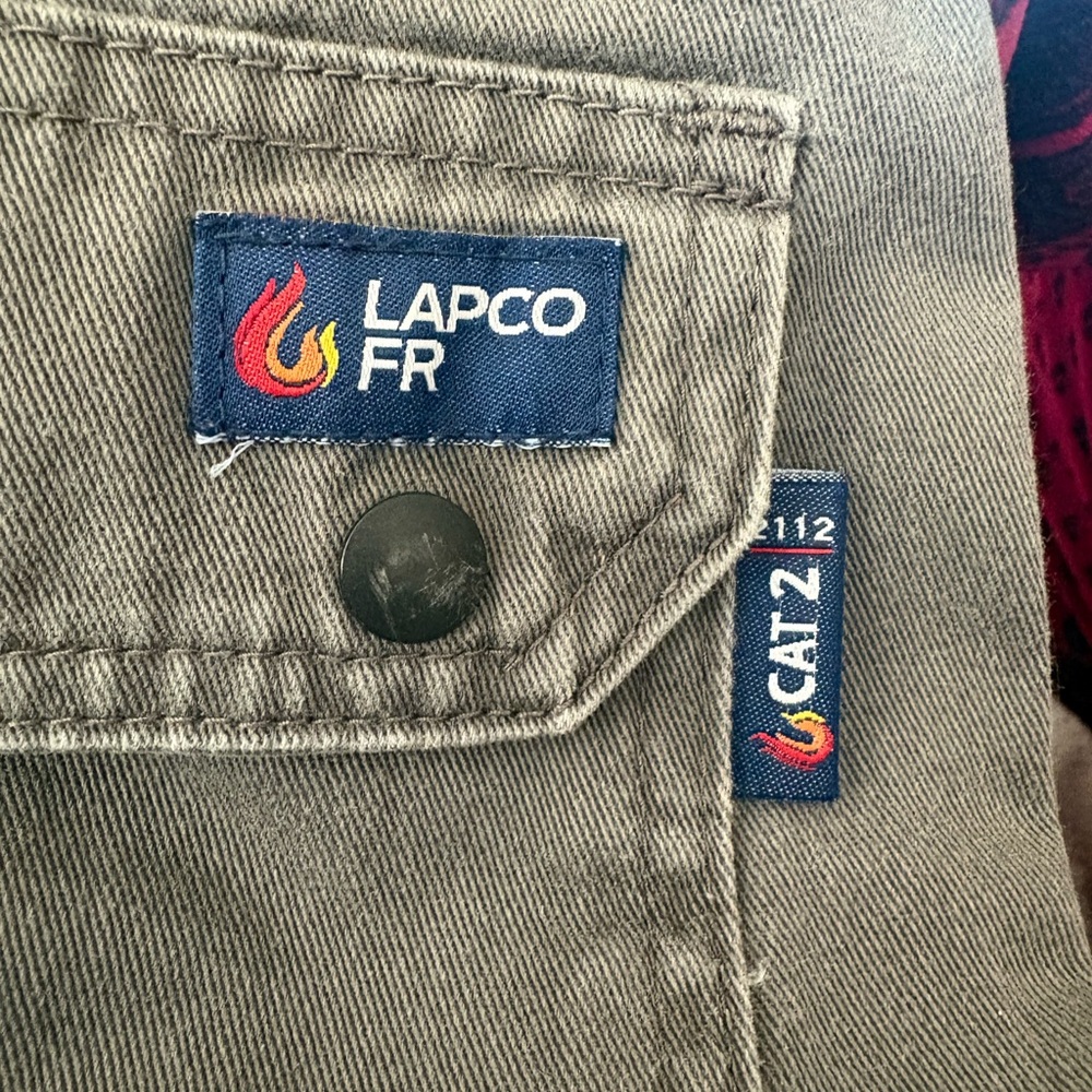 LAPCO FR (fire resistant cargo pants 100% Cotton $50 each .